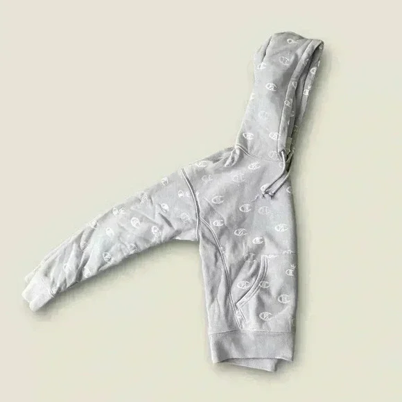 Limited Edition Lilac All Over Print Champion Sweatshirt- Size Small - Picture 9 of 9